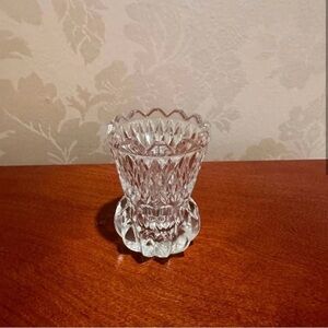 Crystal toothpick holder classy elegant table decor